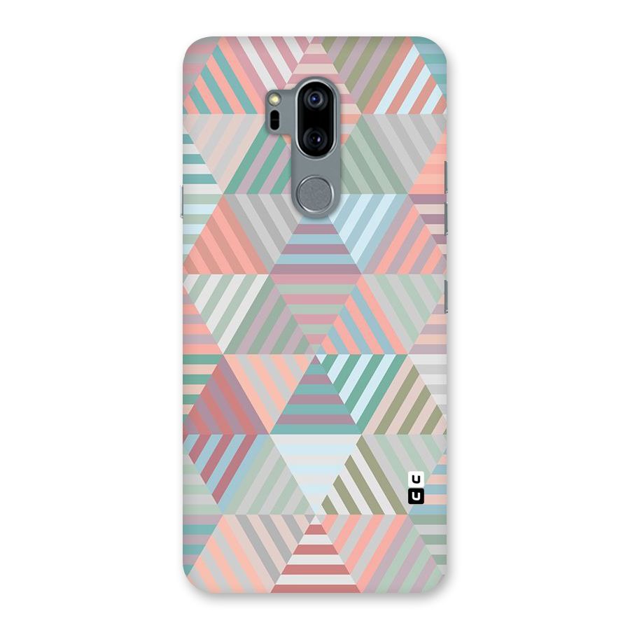 Abstract Triangle Lines Back Case for LG G7