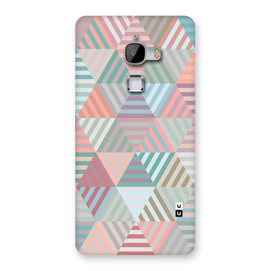 Abstract Triangle Lines Back Case for LeTv Le Max