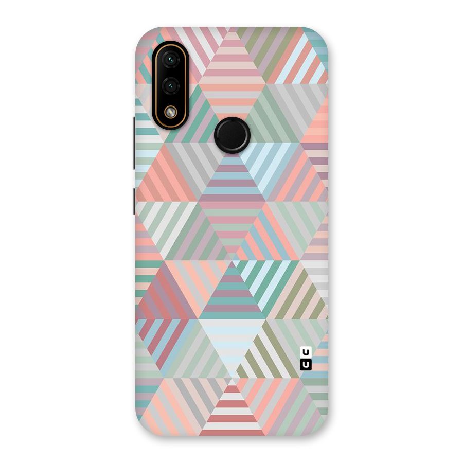 Abstract Triangle Lines Back Case for Lenovo A6 Note