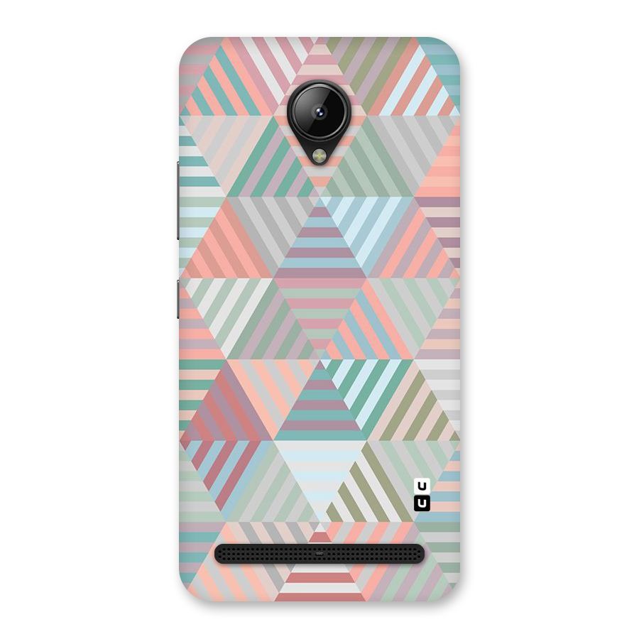 Abstract Triangle Lines Back Case for Lenovo C2