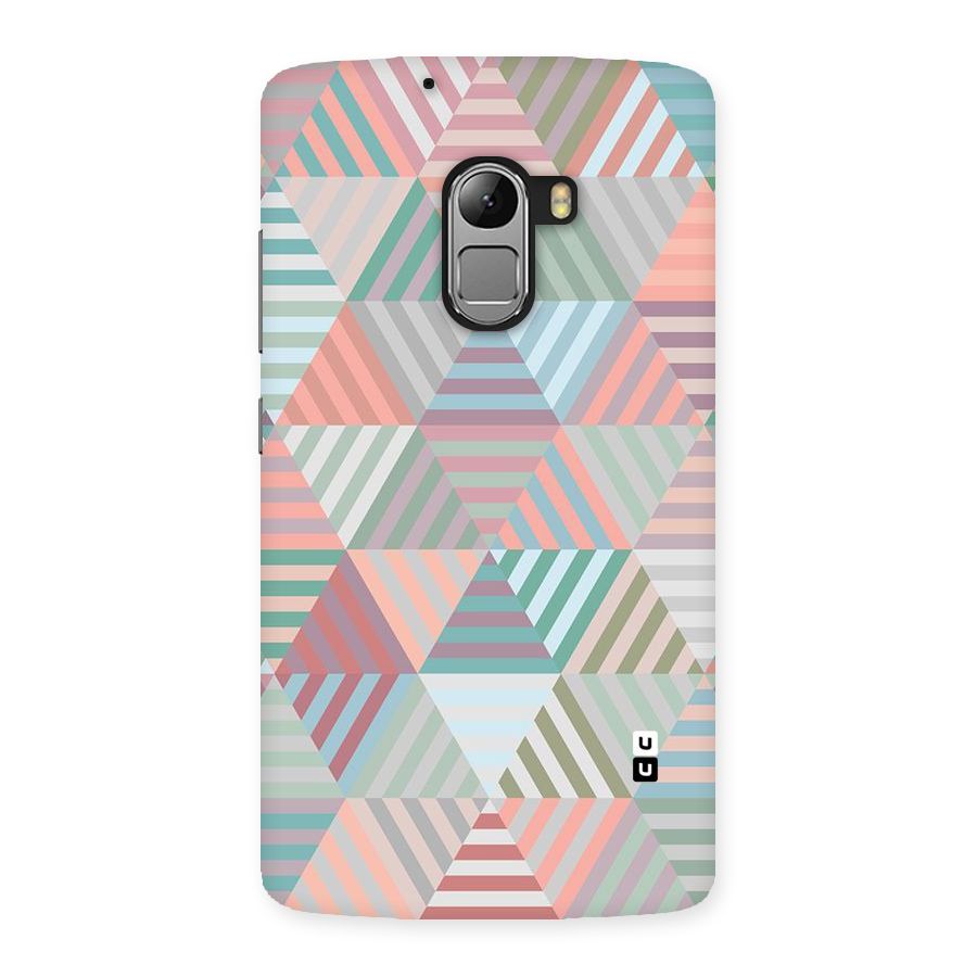 Abstract Triangle Lines Back Case for Lenovo K4 Note