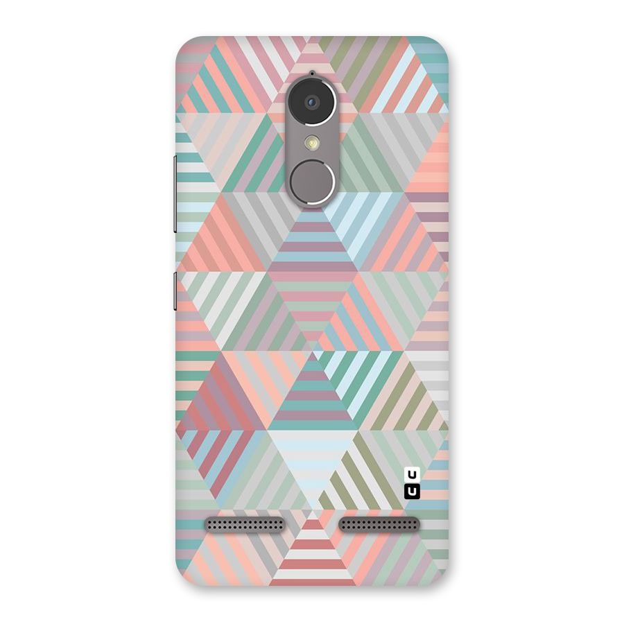 Abstract Triangle Lines Back Case for Lenovo K6