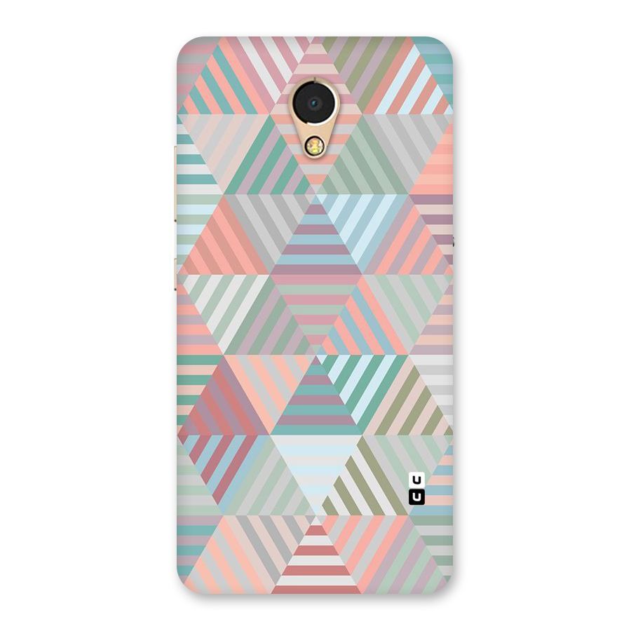 Abstract Triangle Lines Back Case for Lenovo P2