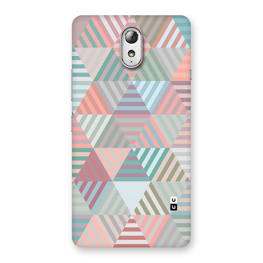 Abstract Triangle Lines Back Case for Lenovo Vibe P1M