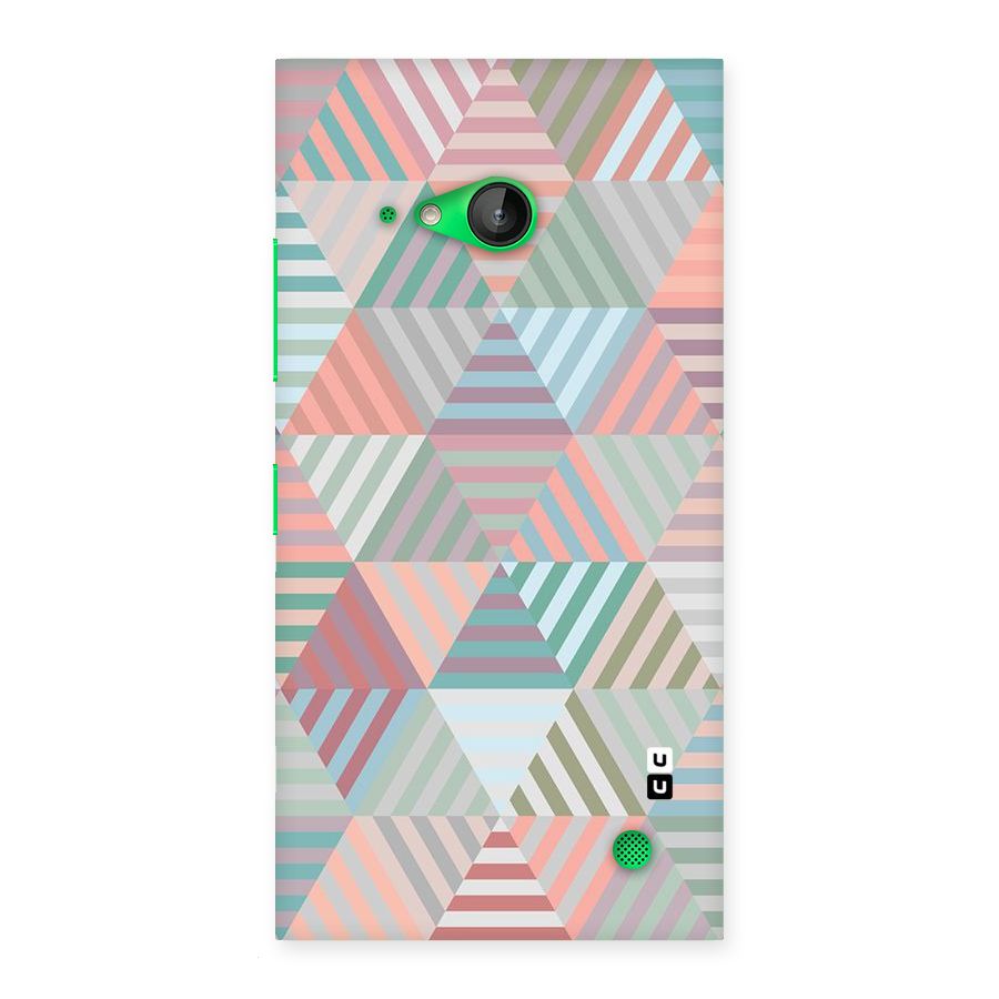 Abstract Triangle Lines Back Case for Lumia 730