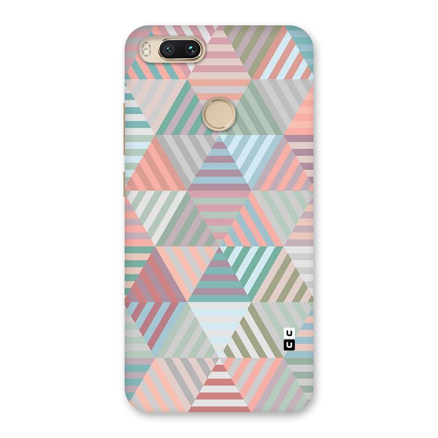 Abstract Triangle Lines Back Case for Mi A1