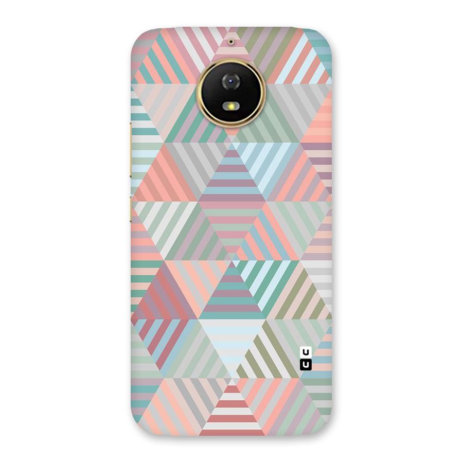 Abstract Triangle Lines Back Case for Moto G5s