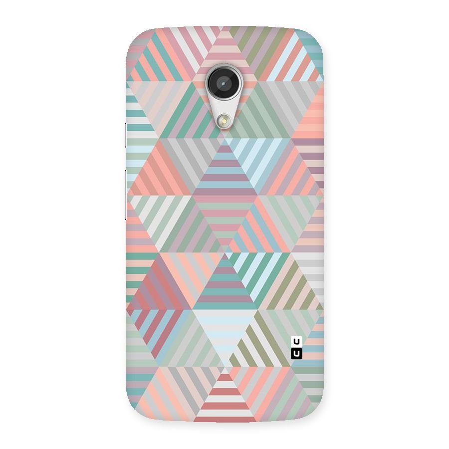 Abstract Triangle Lines Back Case for Moto G 2nd Gen