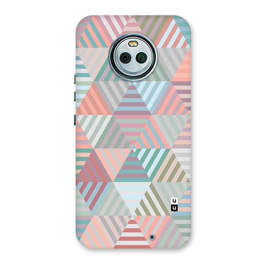 Abstract Triangle Lines Back Case for Moto X4