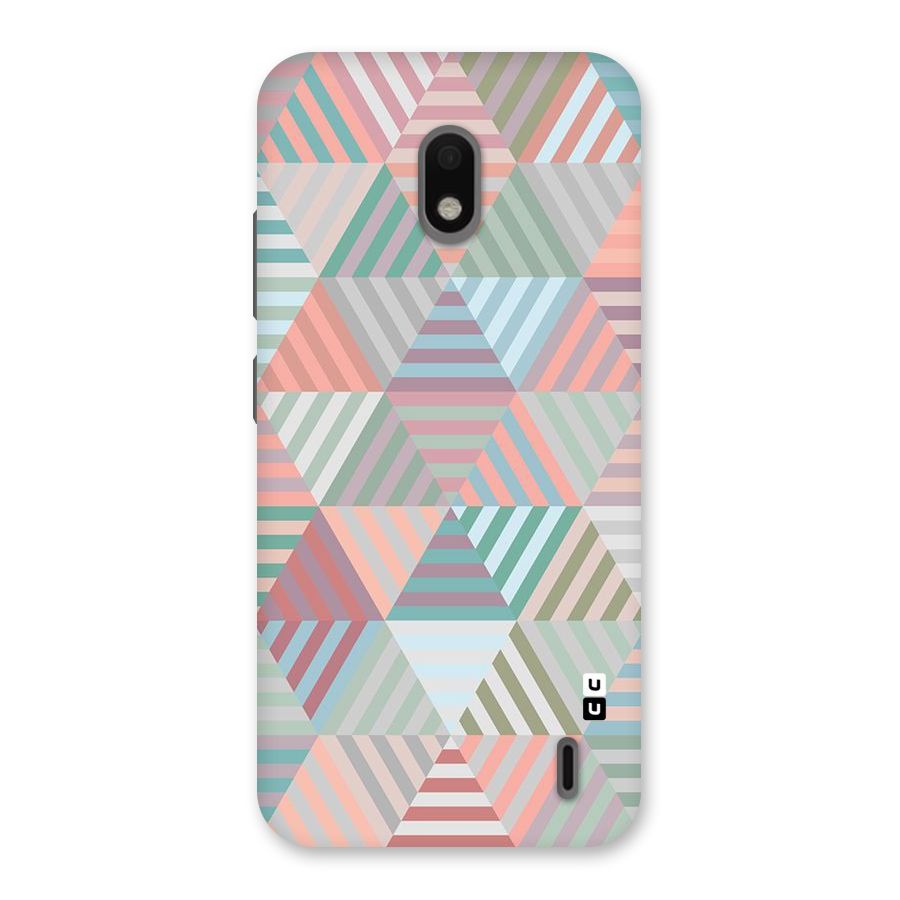 Abstract Triangle Lines Back Case for Nokia 2.2