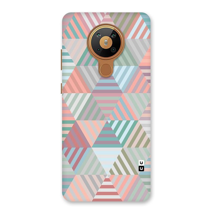 Abstract Triangle Lines Back Case for Nokia 5.3