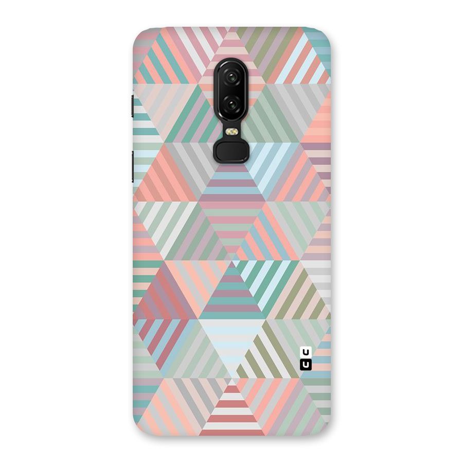 Abstract Triangle Lines Back Case for OnePlus 6
