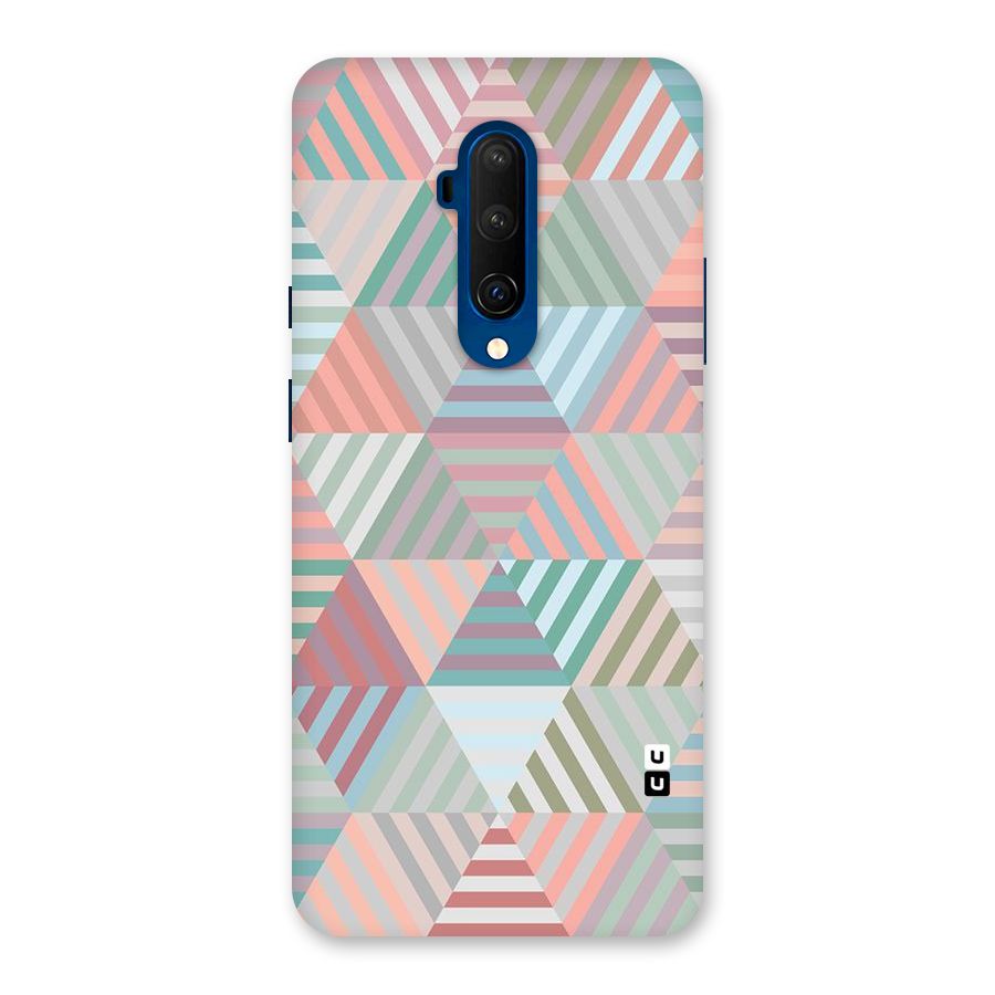 Abstract Triangle Lines Back Case for OnePlus 7T Pro