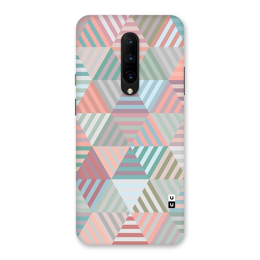Abstract Triangle Lines Back Case for OnePlus 7 Pro