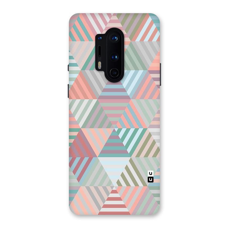 Abstract Triangle Lines Back Case for OnePlus 8 Pro