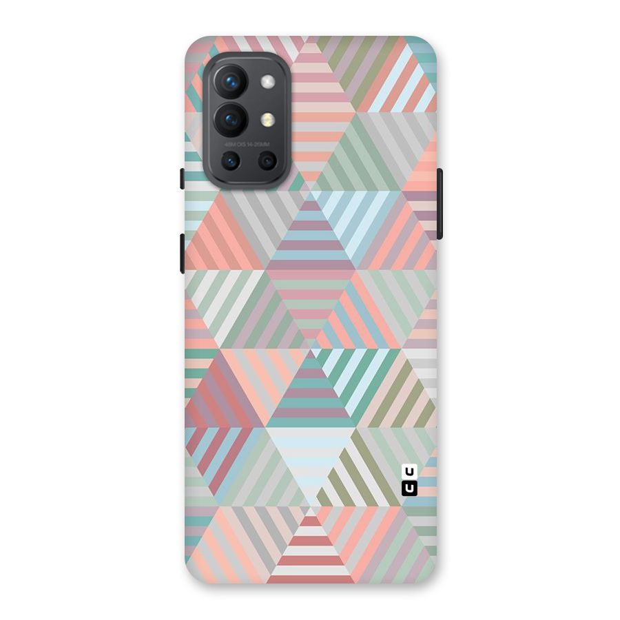 Abstract Triangle Lines Back Case for OnePlus 9R