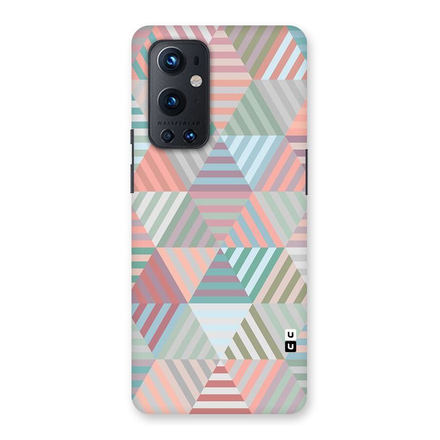 Abstract Triangle Lines Back Case for OnePlus 9 Pro