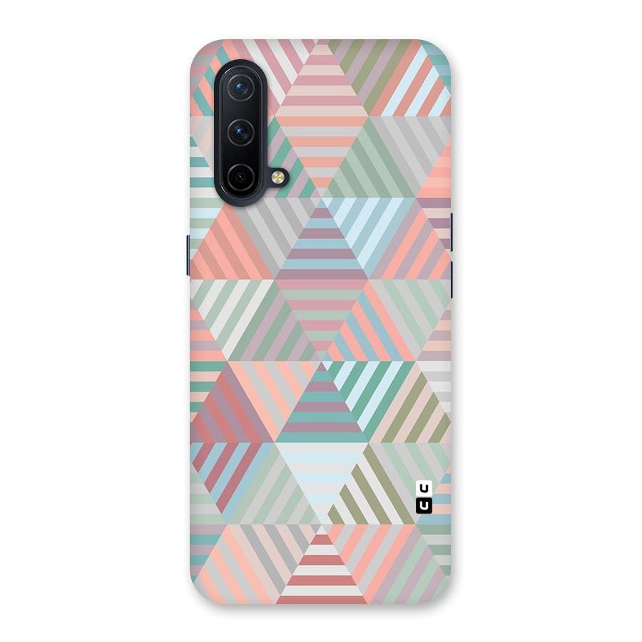 Abstract Triangle Lines Back Case for OnePlus Nord CE 5G