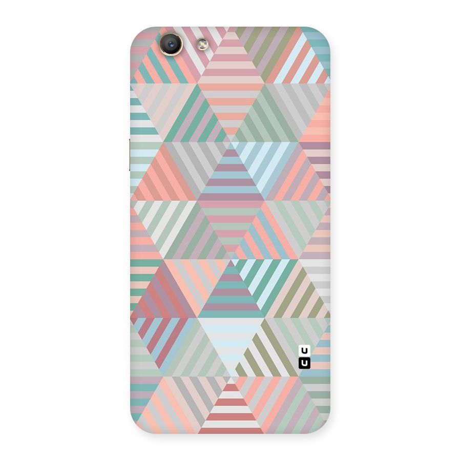 Abstract Triangle Lines Back Case for Oppo A59