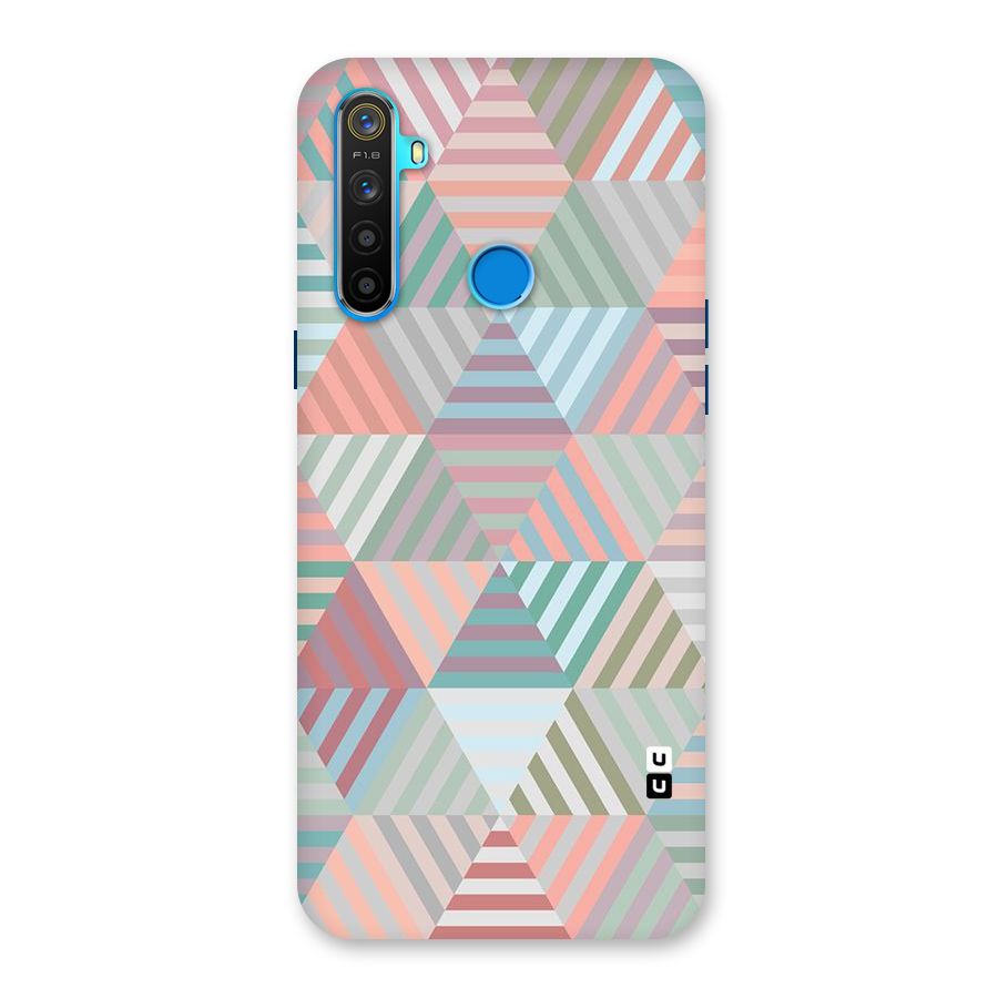 Abstract Triangle Lines Back Case for Realme 5