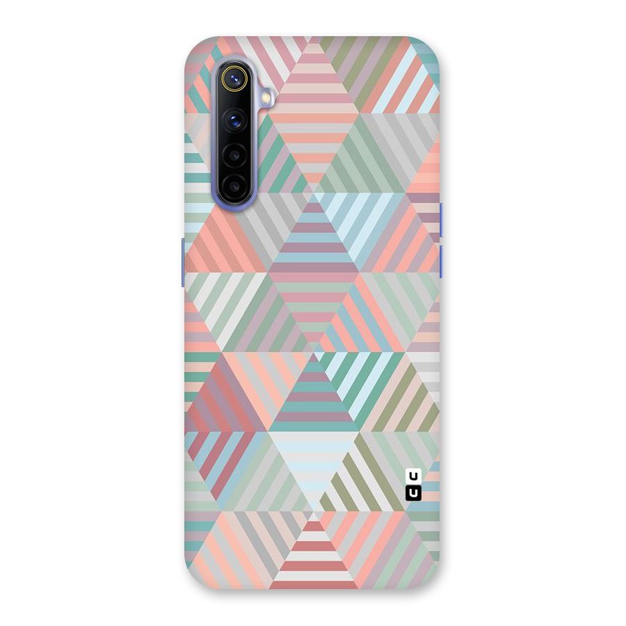 Abstract Triangle Lines Back Case for Realme 6i