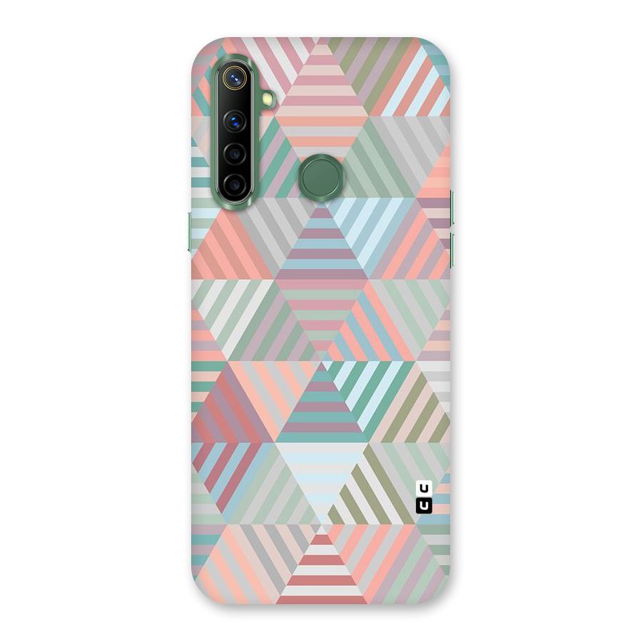 Abstract Triangle Lines Back Case for Realme Narzo 10
