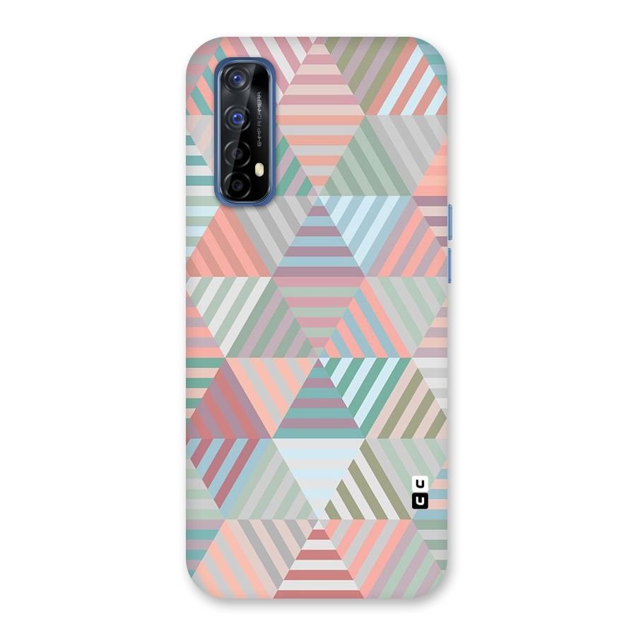 Abstract Triangle Lines Back Case for Realme Narzo 20 Pro