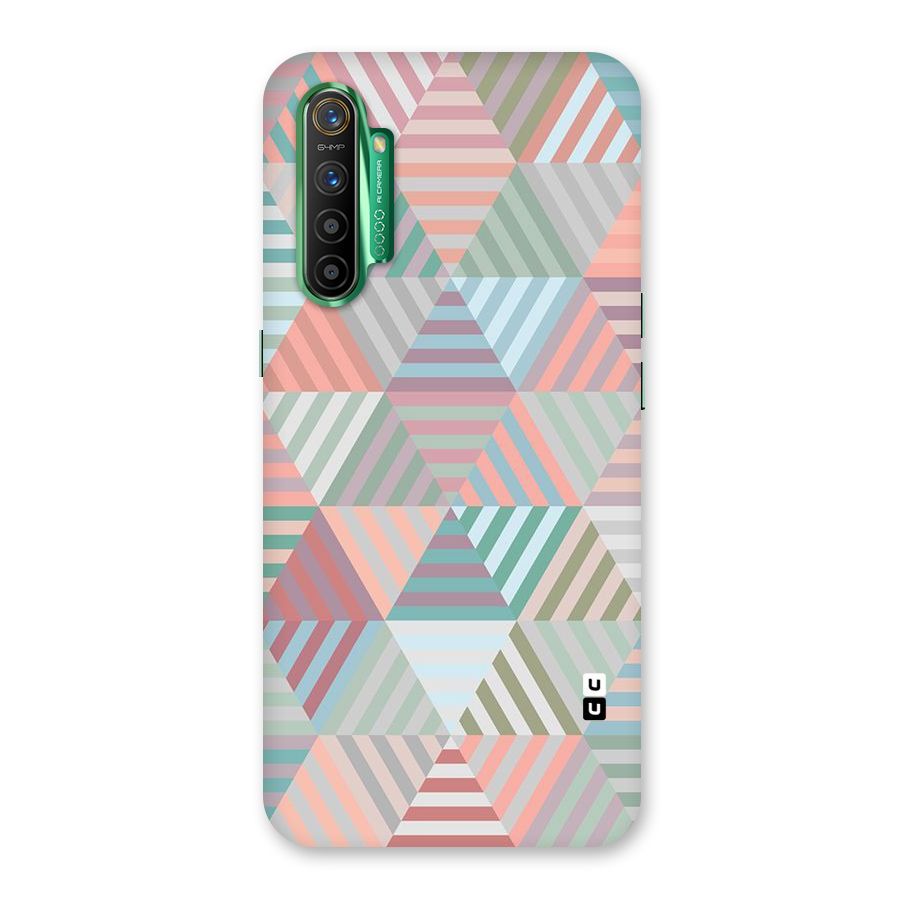 Abstract Triangle Lines Back Case for Realme X2