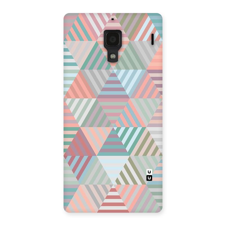 Abstract Triangle Lines Back Case for Redmi 1S