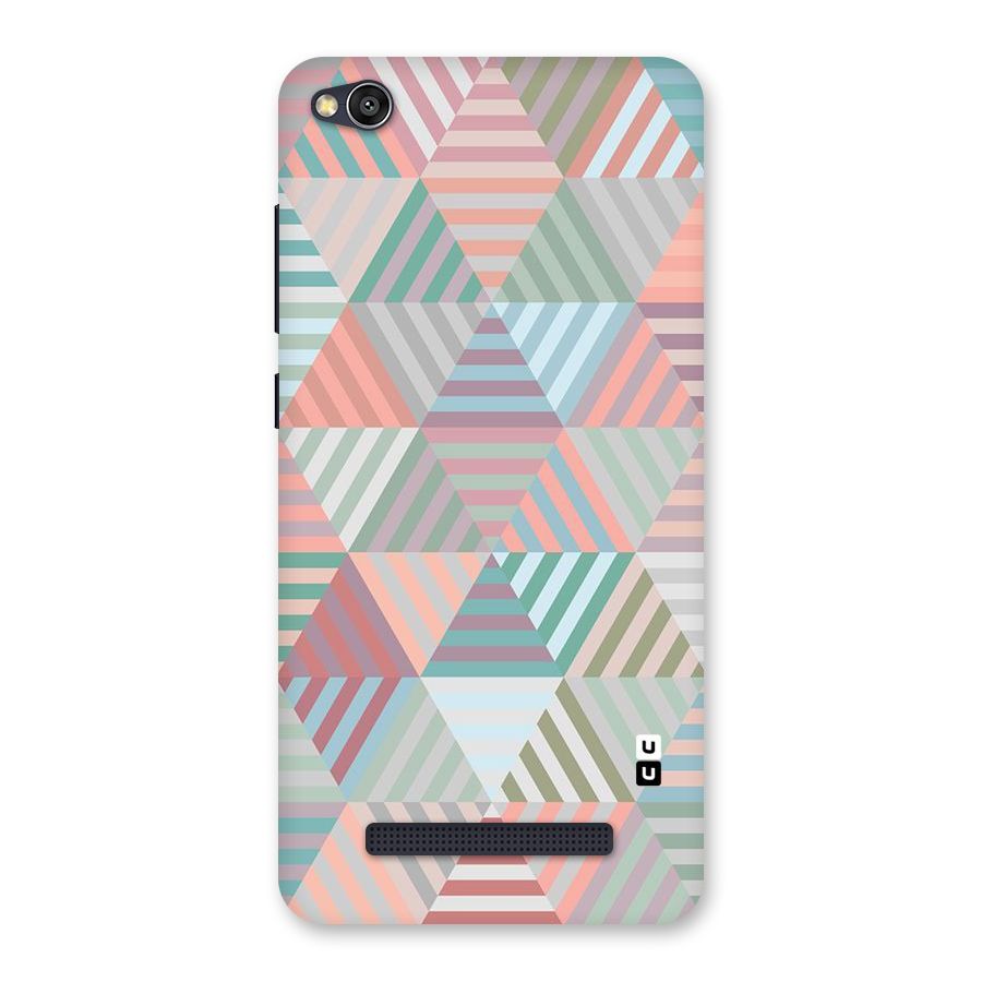Abstract Triangle Lines Back Case for Redmi 4A