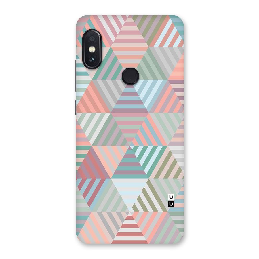 Abstract Triangle Lines Back Case for Redmi Note 5 Pro