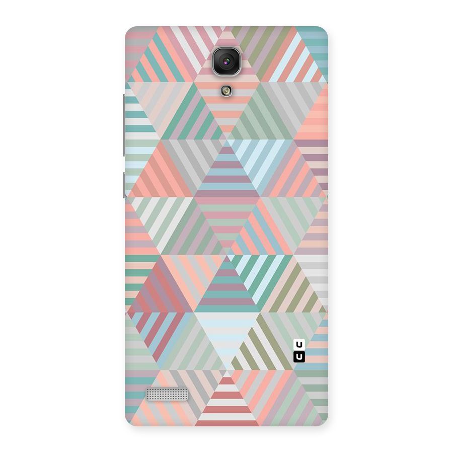 Abstract Triangle Lines Back Case for Redmi Note Prime