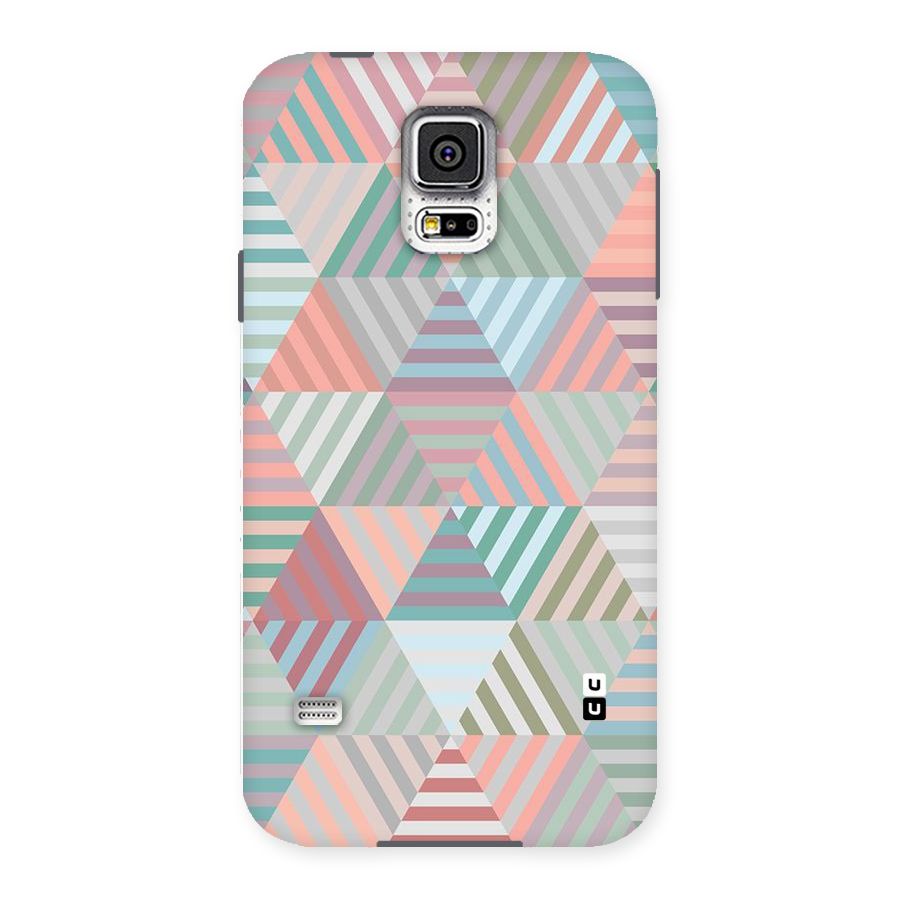 Abstract Triangle Lines Back Case for Samsung Galaxy S5