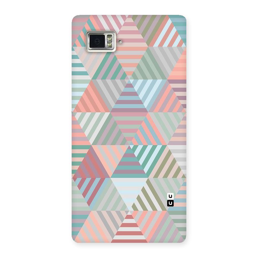 Abstract Triangle Lines Back Case for Vibe Z2 Pro K920