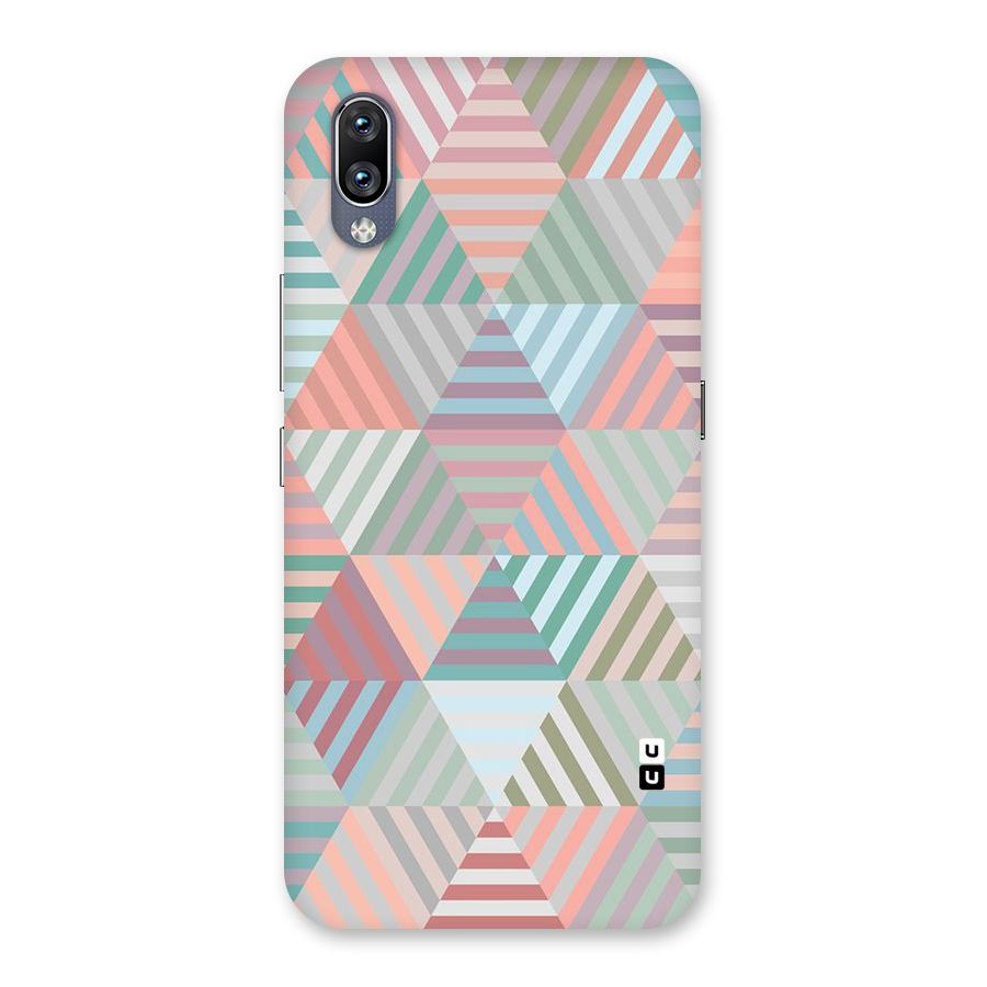 Abstract Triangle Lines Back Case for Vivo NEX