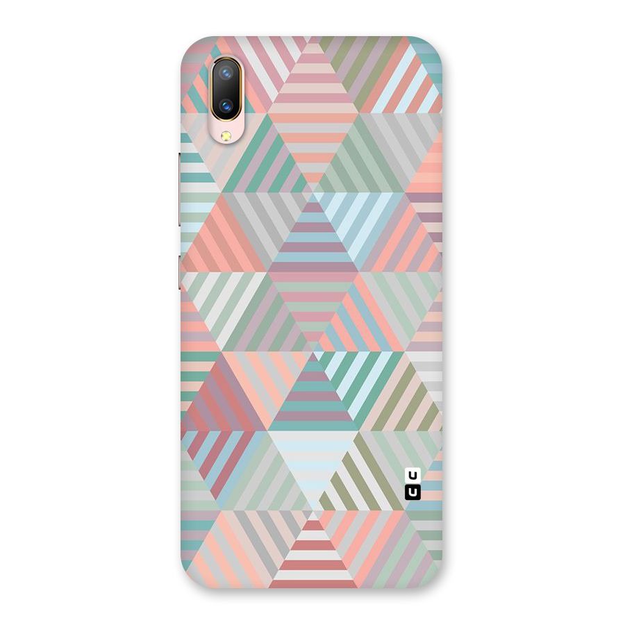 Abstract Triangle Lines Back Case for Vivo V11 Pro