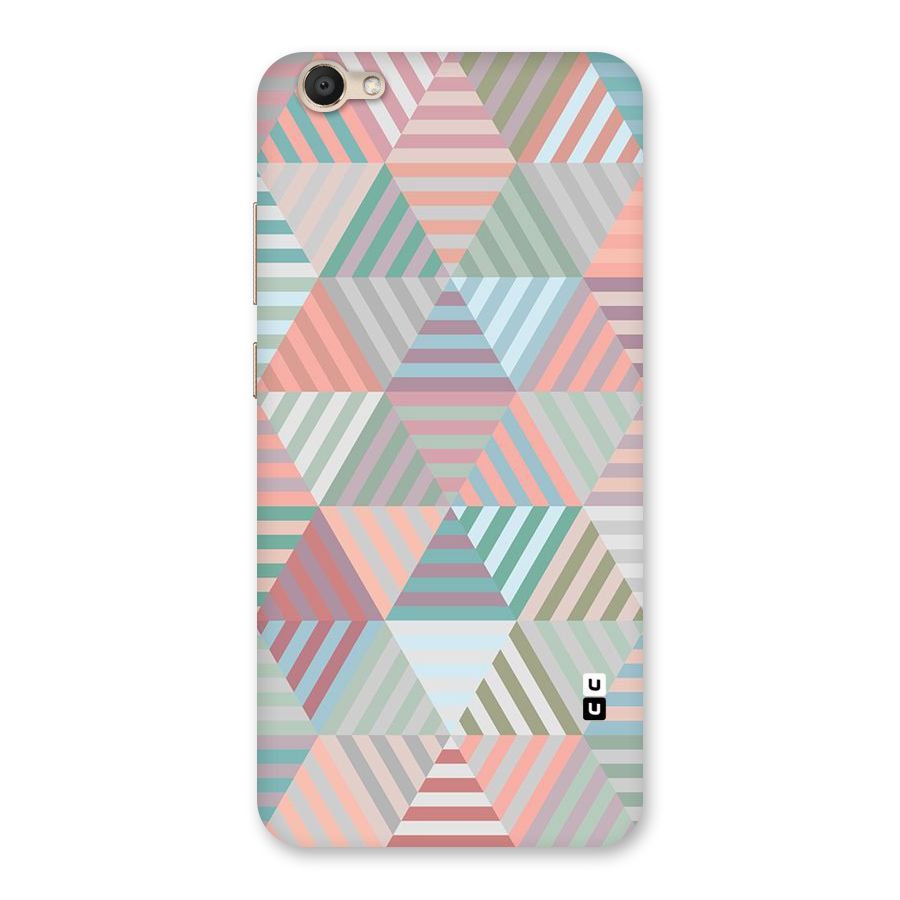 Abstract Triangle Lines Back Case for Vivo V5s