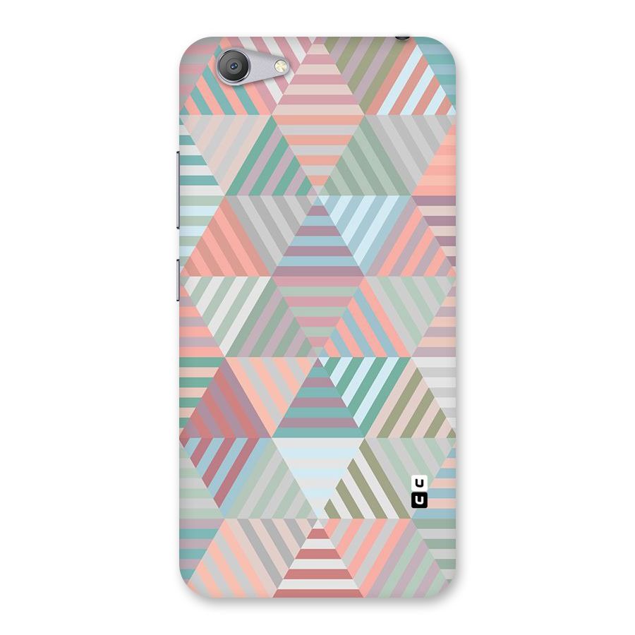 Abstract Triangle Lines Back Case for Vivo Y53