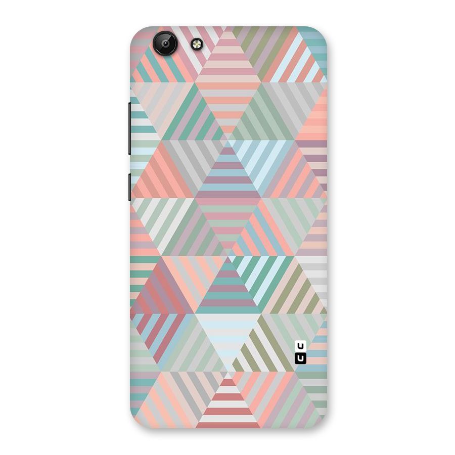 Abstract Triangle Lines Back Case for Vivo Y69
