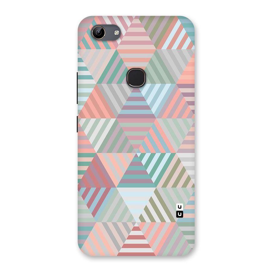 Abstract Triangle Lines Back Case for Vivo Y81