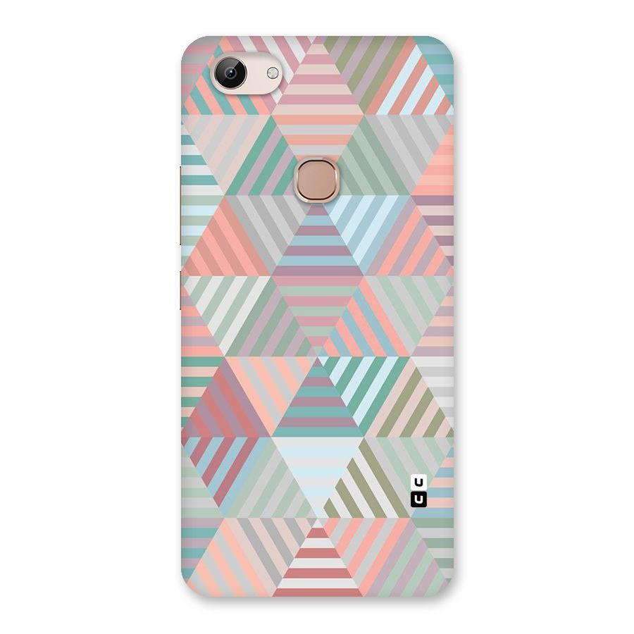 Abstract Triangle Lines Back Case for Vivo Y83