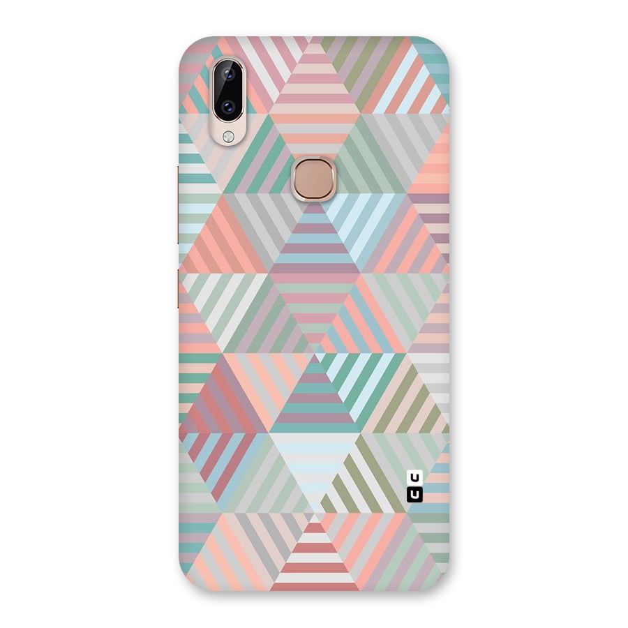 Abstract Triangle Lines Back Case for Vivo Y83 Pro