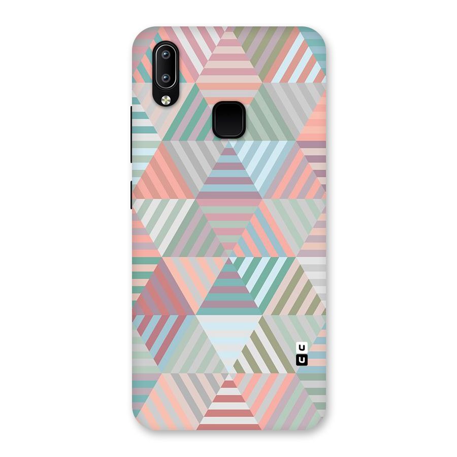 Abstract Triangle Lines Back Case for Vivo Y93