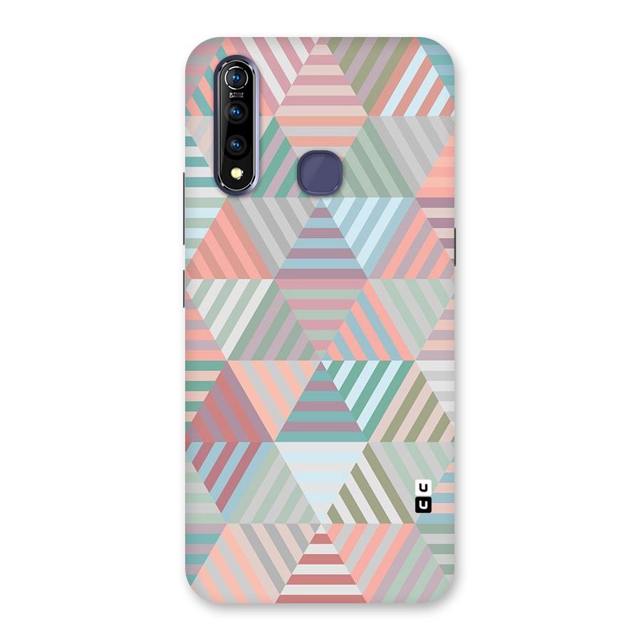 Abstract Triangle Lines Back Case for Vivo Z1 Pro