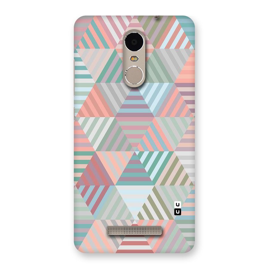 Abstract Triangle Lines Back Case for Xiaomi Redmi Note 3