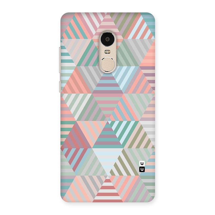 Abstract Triangle Lines Back Case for Xiaomi Redmi Note 4