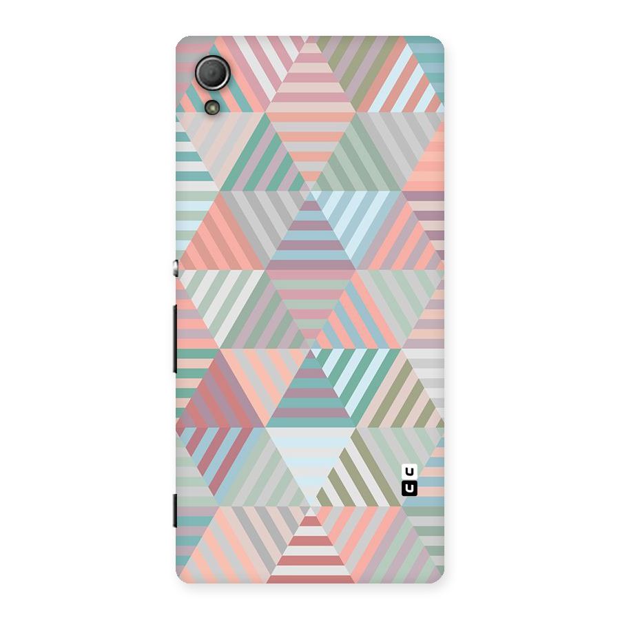 Abstract Triangle Lines Back Case for Xperia Z4