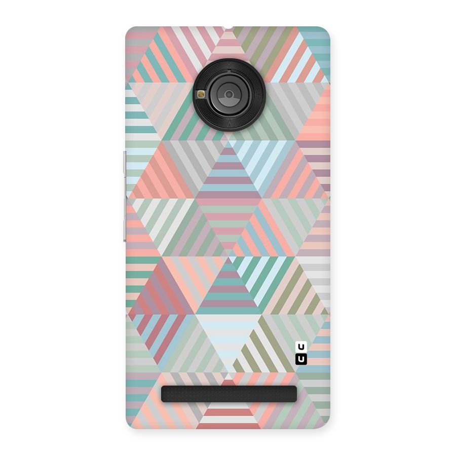 Abstract Triangle Lines Back Case for Yu Yuphoria