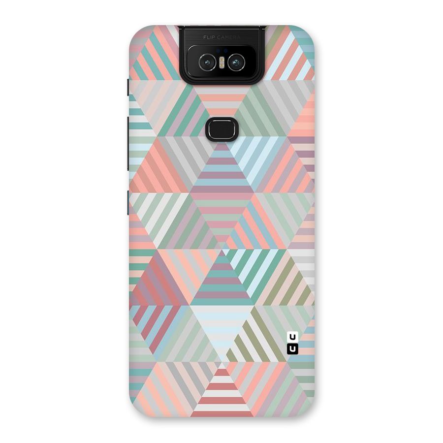 Abstract Triangle Lines Back Case for Zenfone 6z