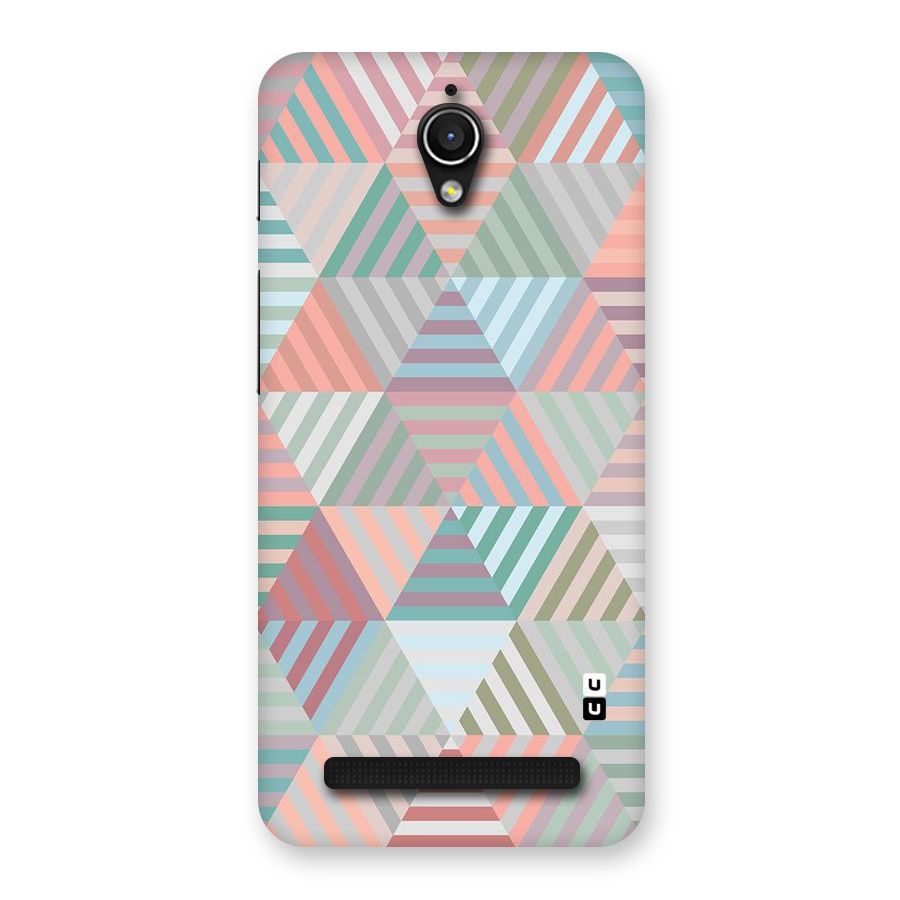 Abstract Triangle Lines Back Case for Zenfone Go